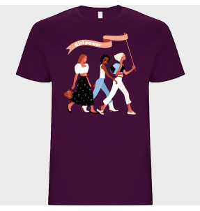 Camiseta unisex para el día de la mujer diseño Grupo De Chicas