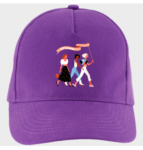 Gorra para el día de la mujer diseño Grupo De Chicas