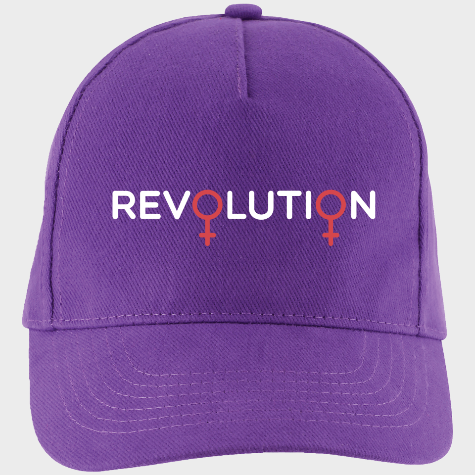 Gorra para el día de la mujer diseño Revolution