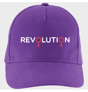 Gorra para el día de la mujer diseño Revolution
