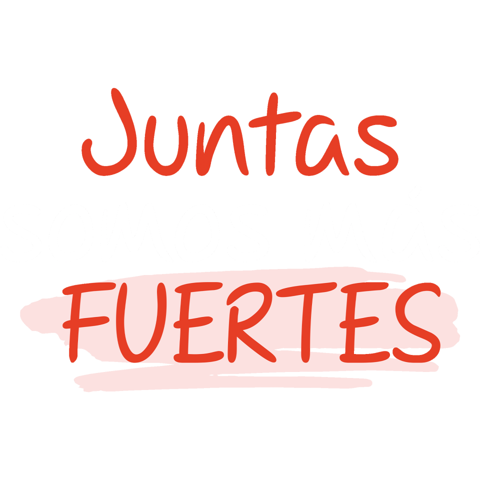 Sudadera con capucha para el día de la mujer diseño Juntas Somos Más Fuertes