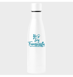 Bidón termo para el día de la mujer diseño Yo Soy Feminista
