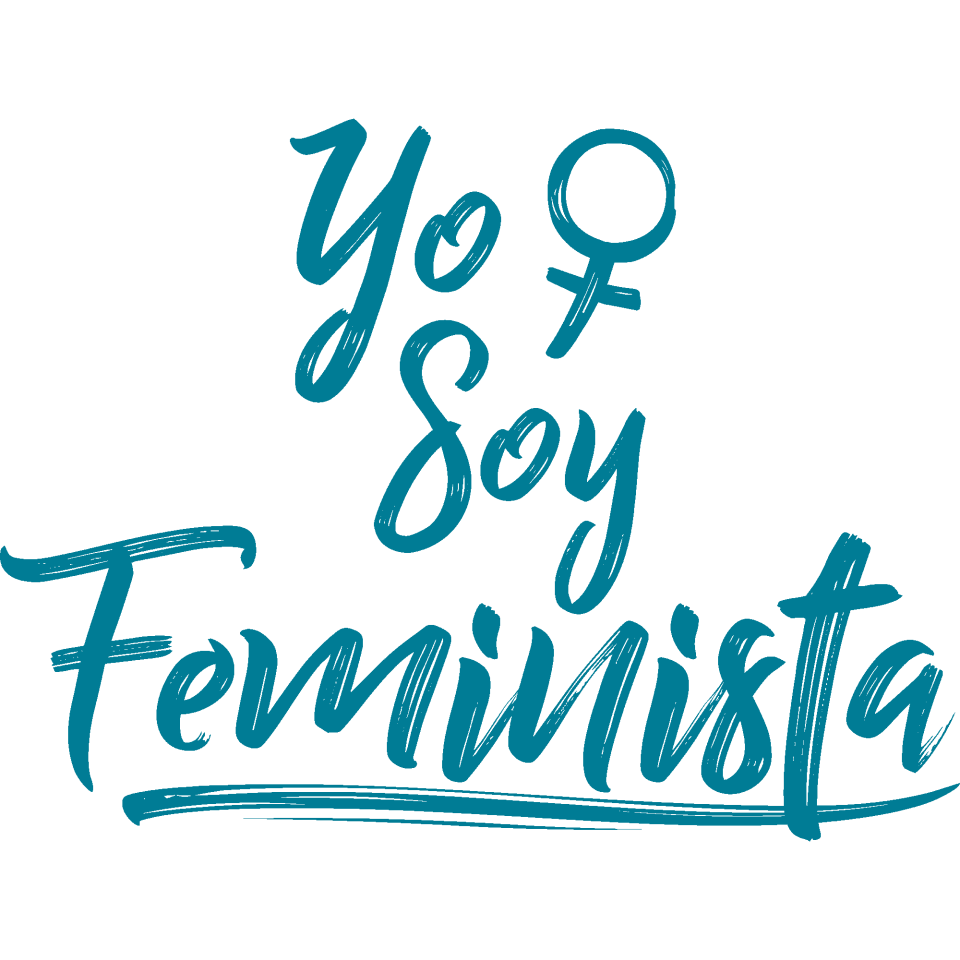 Parche redondo para el día de la mujer diseño Yo Soy Feminista