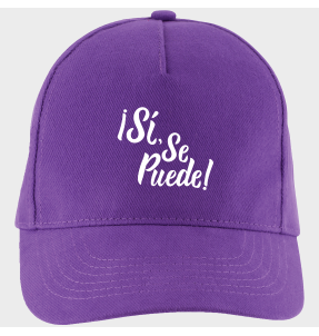 Gorra para el día de la mujer diseño Sí, Se Puede