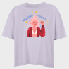 Camiseta oversize mujer para el día de la mujer diseño Nosotras Podemos