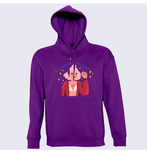 Sudadera con capucha para el día de la mujer diseño Nosotras Podemos