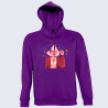 Sudadera con capucha para el día de la mujer diseño Nosotras Podemos
