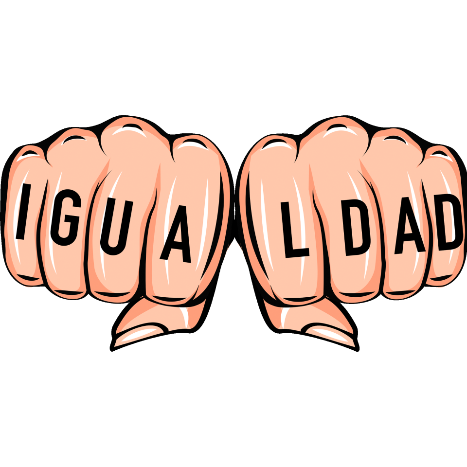 Tote bag para el día de la mujer diseño Igualdad