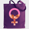 Tote bag para el día de la mujer diseño Símbolo