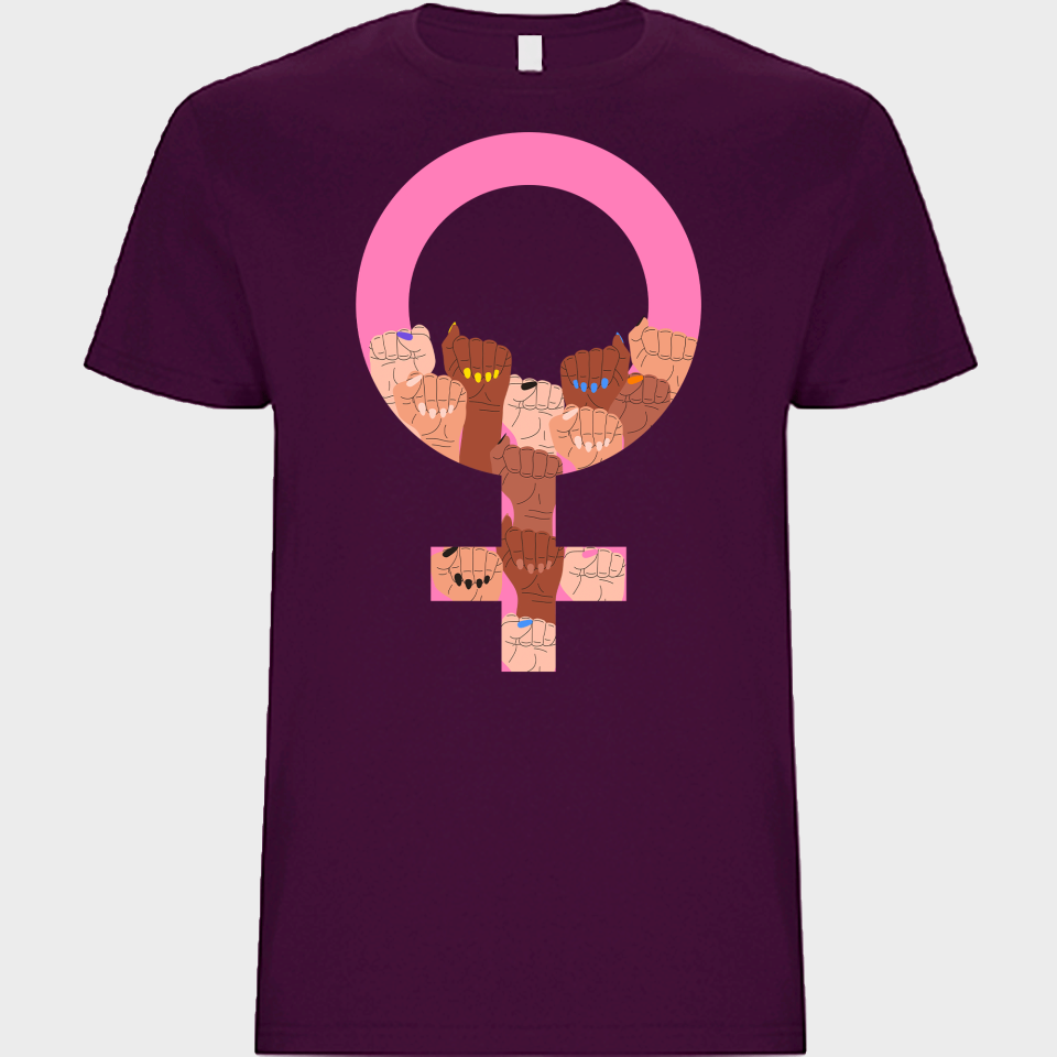 Camiseta unisex para el día de la mujer diseño Símbolo