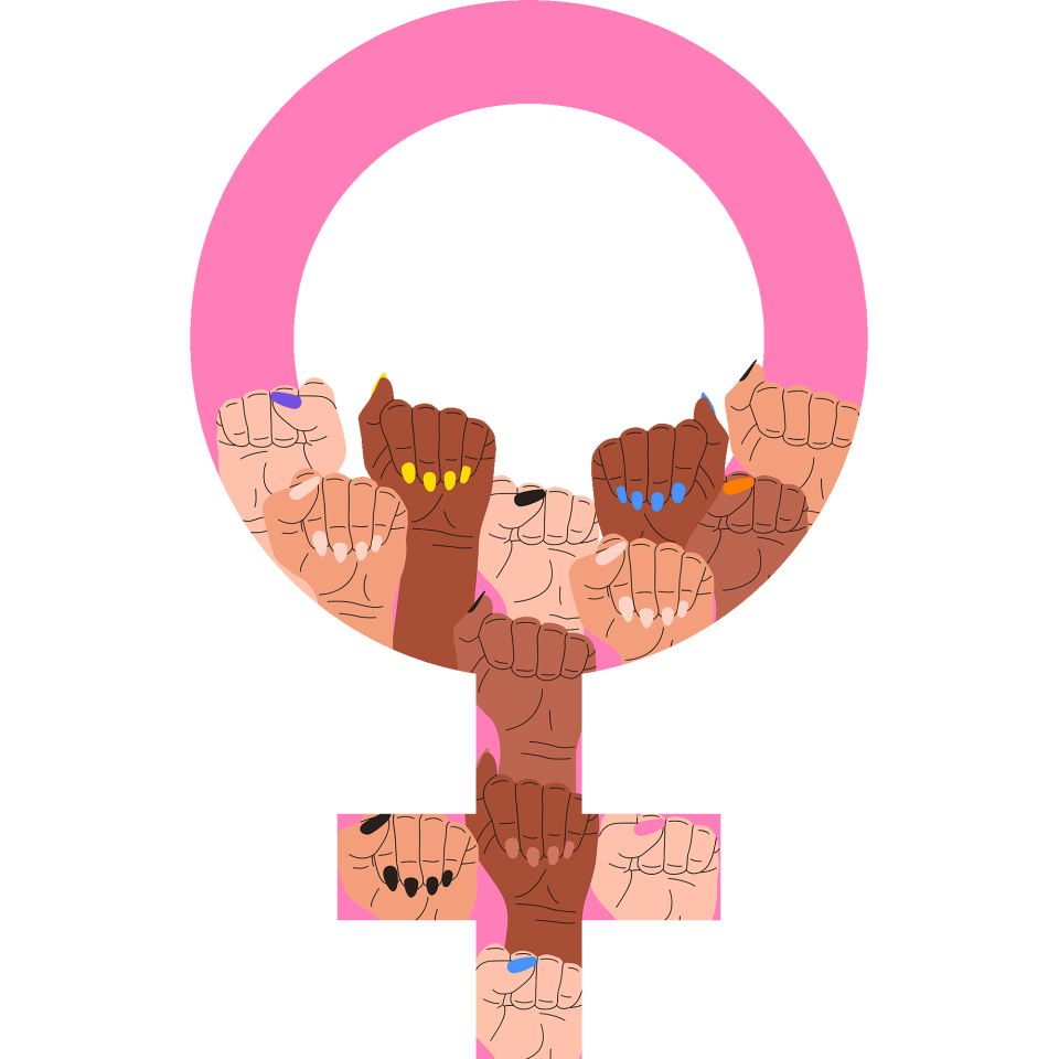 Camiseta unisex para el día de la mujer diseño Símbolo