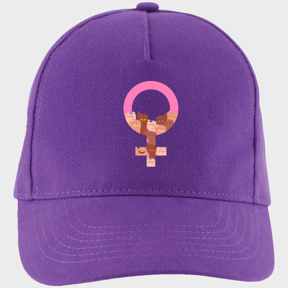 Gorra para el día de la mujer diseño Símbolo
