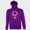 Sudadera con capucha para el día de la mujer diseño Símbolo