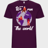 Camiseta unisex para el día de la mujer diseño We Run The World