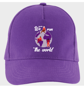 Gorra para el día de la mujer diseño We Run The World