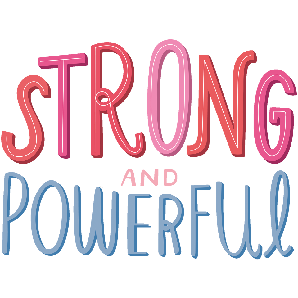 Bidón termo para el día de la mujer diseño Strong And Powerful