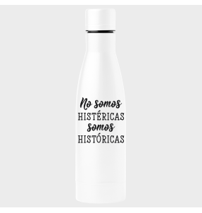 Bidón termo para el día de la mujer diseño Somos Históricas