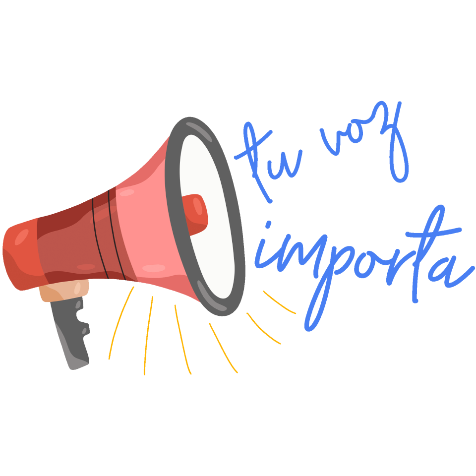 Camiseta oversize mujer para el día de la mujer diseño Tu Voz Importa