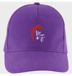 Gorra para el día de la mujer diseño We Can Do It Silueta