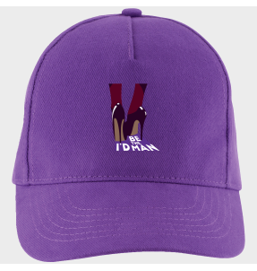 Gorra para el día de la mujer diseño I'd Be The Man