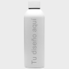 Botella blanca de acero inoxidable 800 ml personalizado