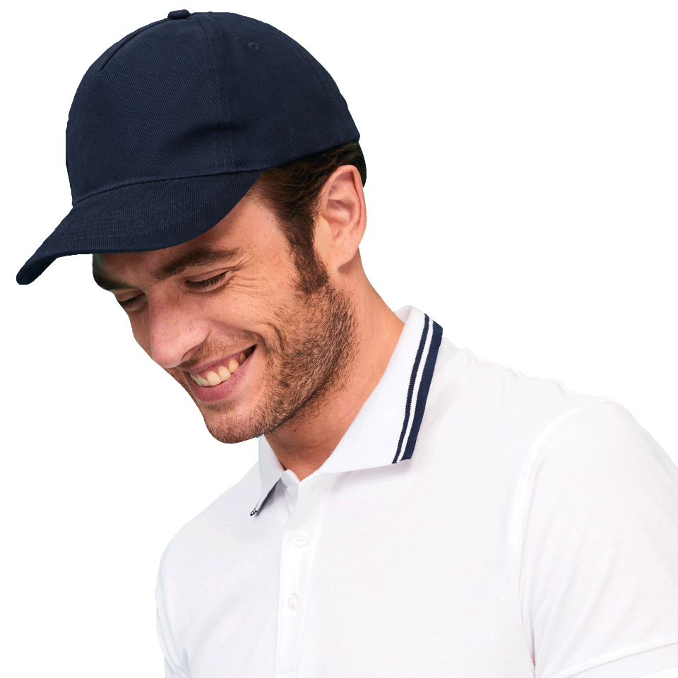 Gorra premium 5 paneles personalizada