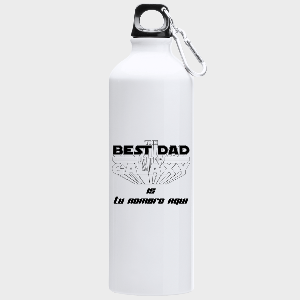 Bidón de aluminio para el día del padre diseño Best Dad