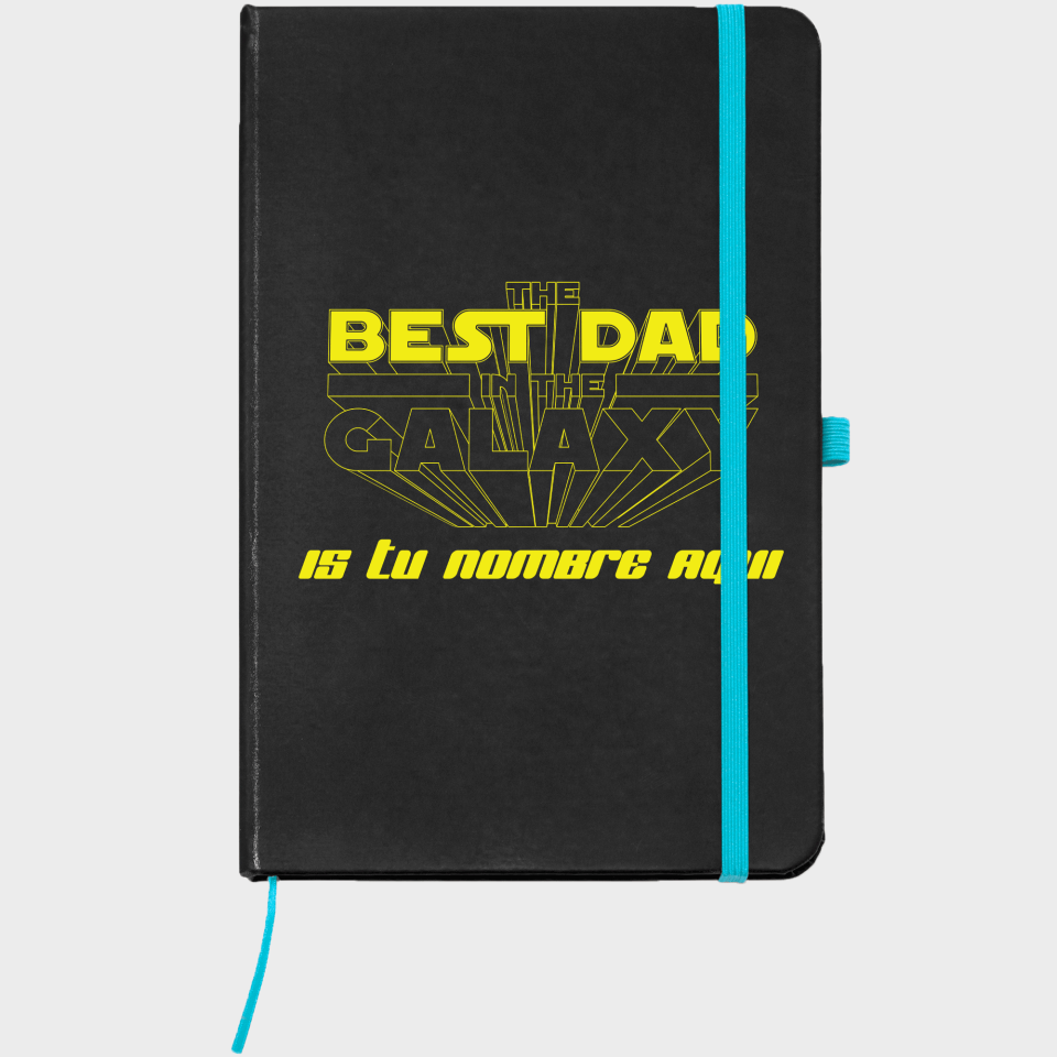 Bloc de notas A5 para el día del padre diseño Best Dad