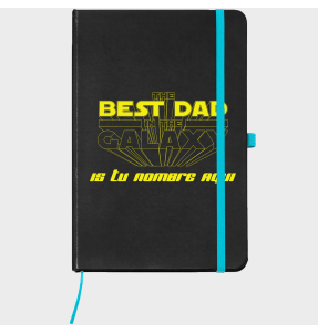 Bloc de notas A5 para el día del padre diseño Best Dad