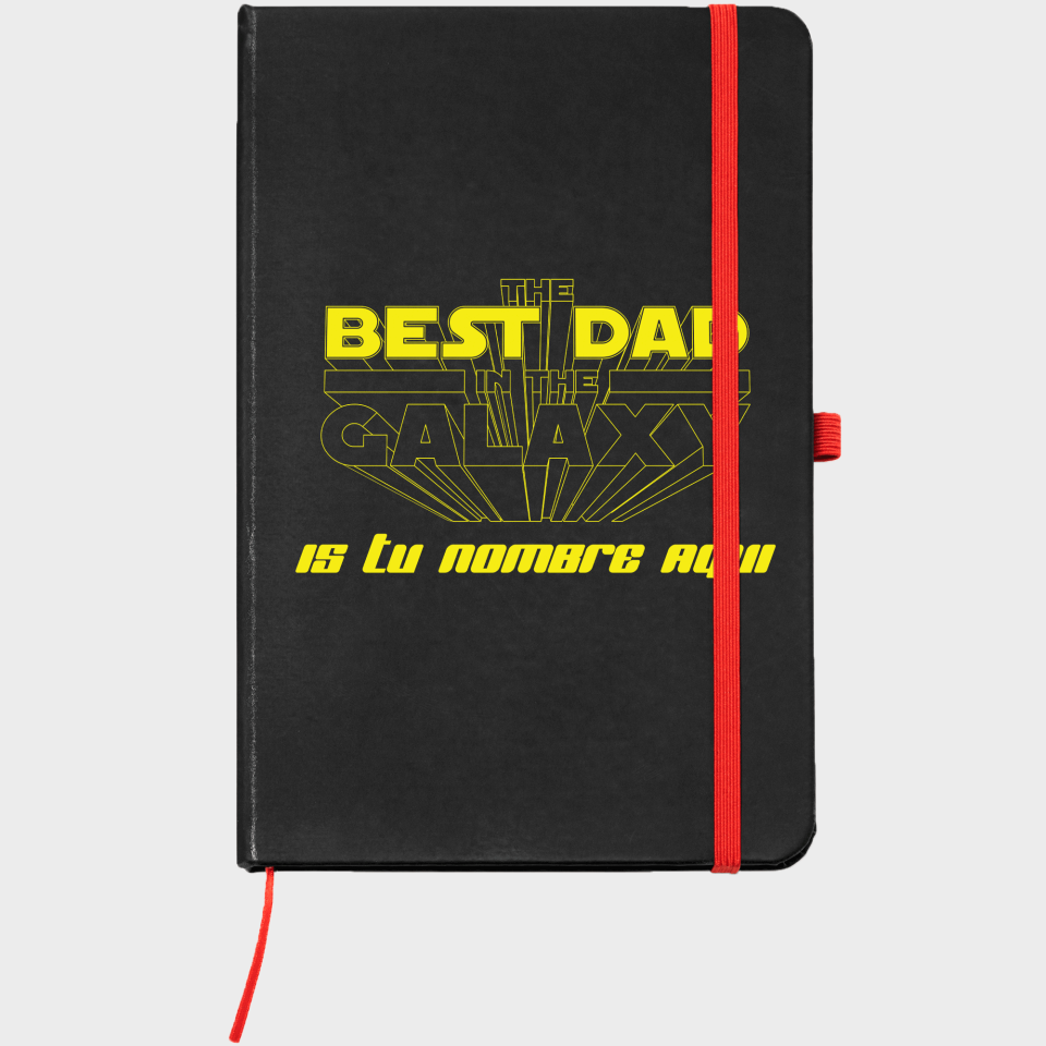 Bloc de notas A5 para el día del padre diseño Best Dad