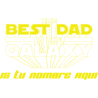 Camiseta para el día del padre diseño Best Dad