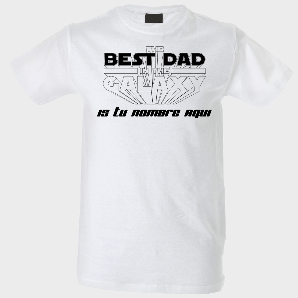 Camiseta para el día del padre diseño Best Dad