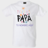 Camiseta para el día del padre diseño Feliz Día Papá