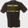 Camiseta para el día del padre diseño Best Dad