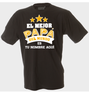 Camiseta para el día del padre diseño Mejor Papá