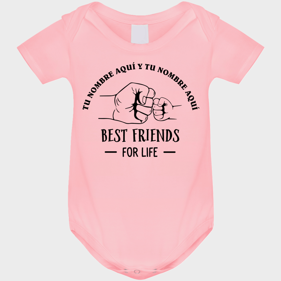 Body bebé para el día del padre diseño Best Friends