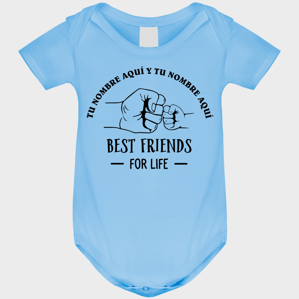 Body bebé para el día del padre diseño Best Friends