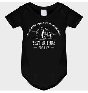 Body bebé para el día del padre diseño Best Friends