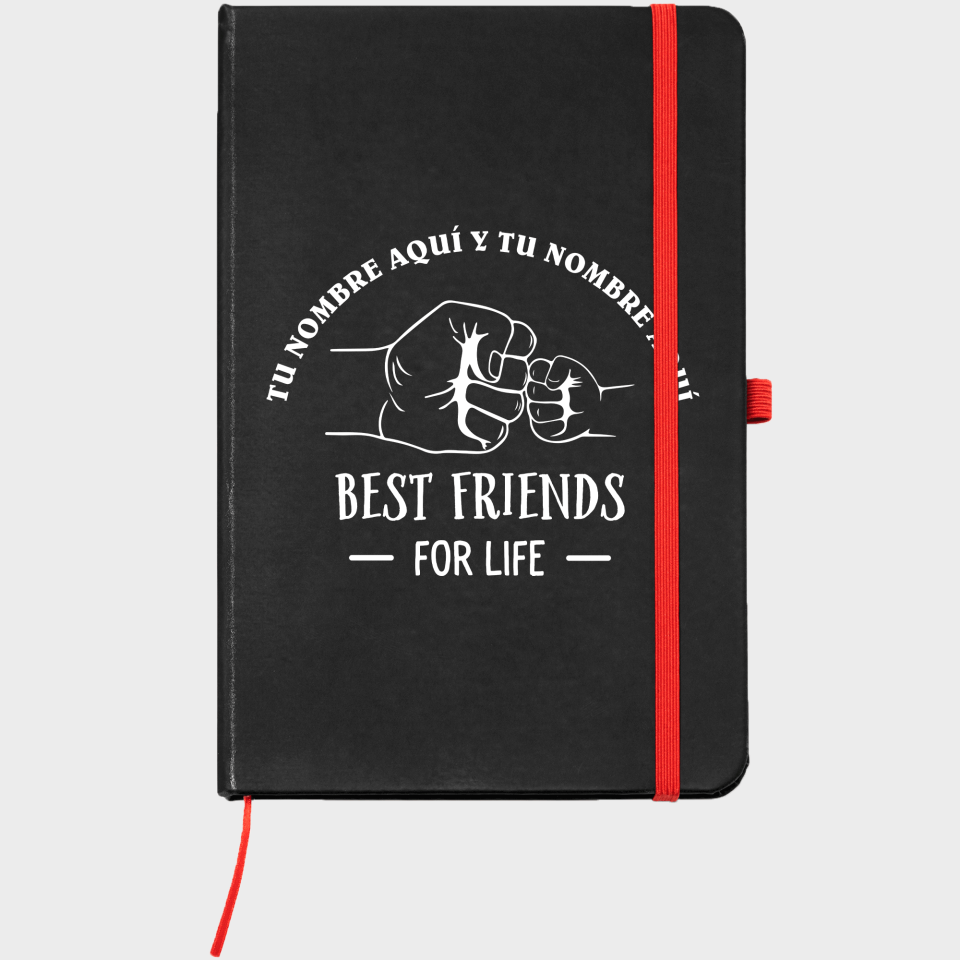 Bloc de notas A5 para el día del padre diseño Best Friends