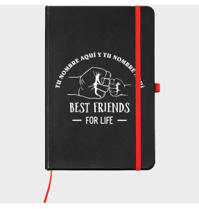 Bloc de notas A5 para el día del padre diseño Best Friends