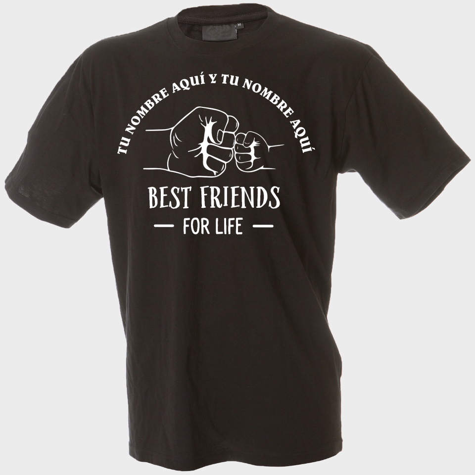 Camiseta para el día del padre diseño Best Friends