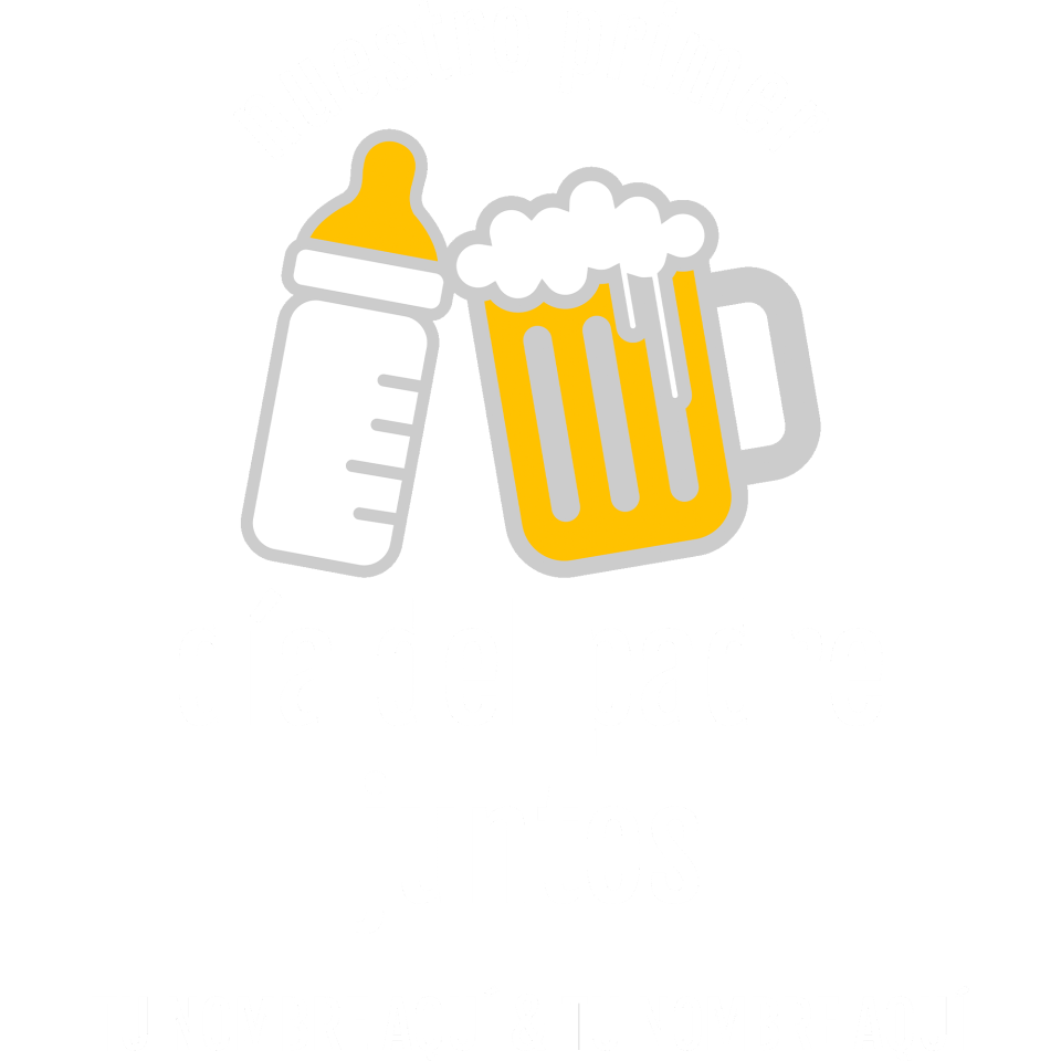 Body bebé para el día del padre diseño Primer Día