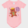 Body bebé para el día del padre diseño Oso