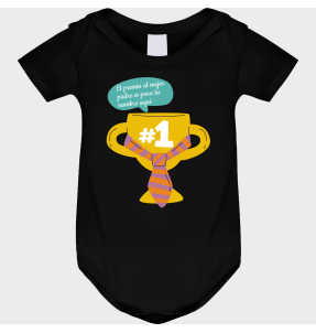 Body bebé para el día del padre diseño Copa