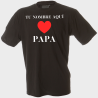 Camiseta para el día del padre diseño Love