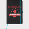 Bloc de notas A5 para el día del padre diseño Número Uno