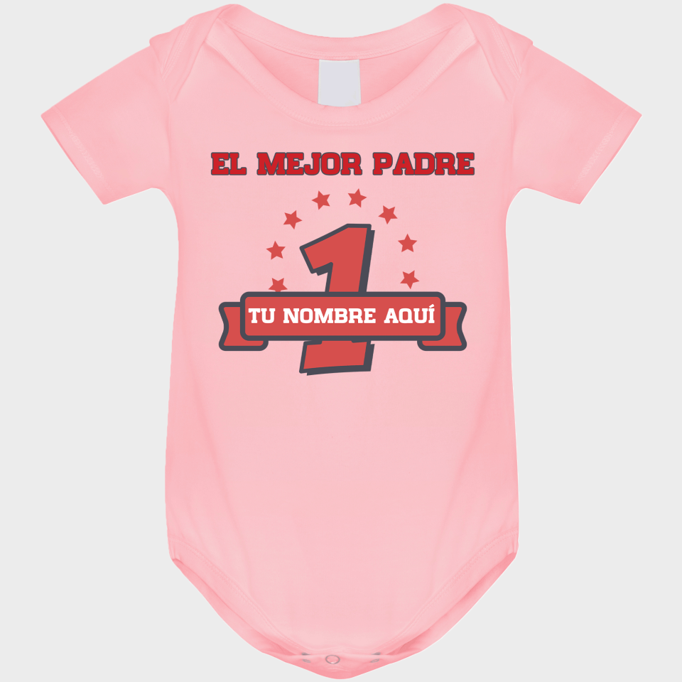 Body bebé para el día del padre diseño Número Uno
