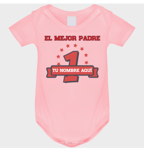 Body bebé para el día del padre diseño Número Uno