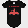 Body bebé para el día del padre diseño Número Uno