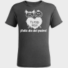 Camiseta efecto jeans para el día del padre diseño Corazón